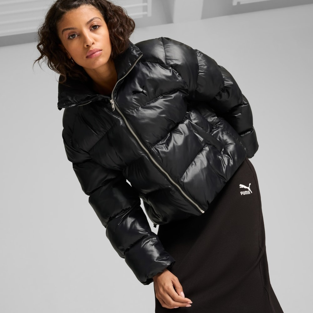 Куртка утепленная женская PUMA Shiny Puffer Jacket
