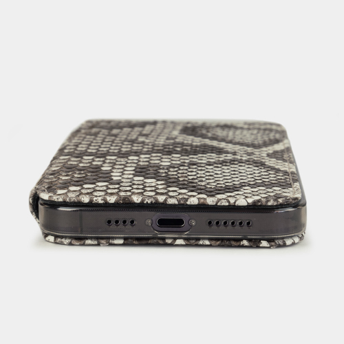 Чехол Benoit для iPhone 13 Pro из кожи питона, цвета Natur