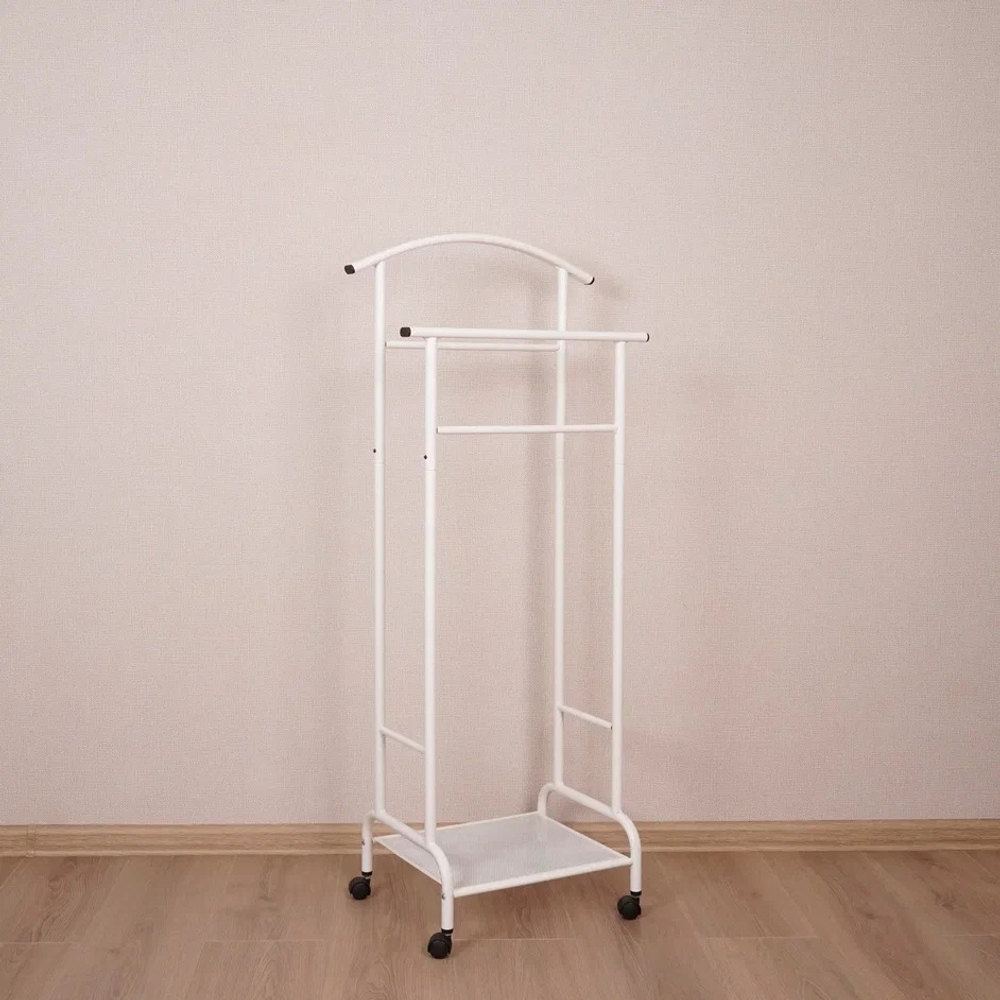 Вешалка костюмная Римини 2М арт.ВКР2М Б (белый)