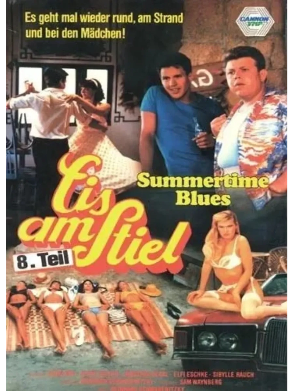 Горячая жевательная резинка 8: Летний блюз (1988) (DVD-R)