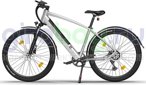 Электровелосипед ADO DECE 300C (36V/10,4Ah) - Серебро фото №3