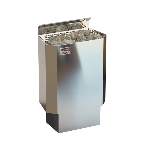 Электрическая печь SAWO NORDEX MINI NRM-36NS-BL-Z (3,6 кВт, внутри оцинковка, снаружи нержавейка, выносной пульт (пульт и блок мощности докупаются отдельно)