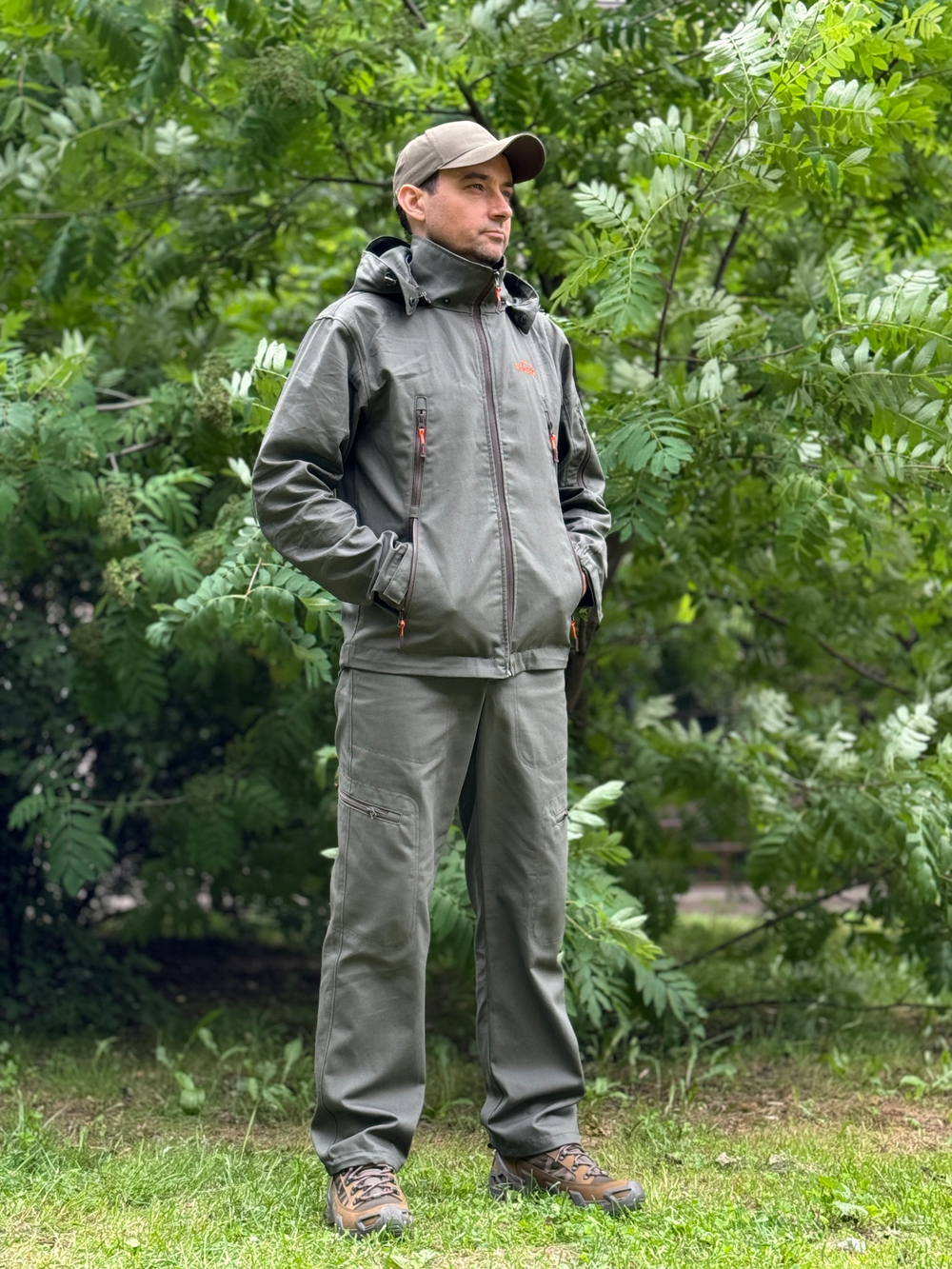 Летний костюм Форест — канвас 100% хлопок, Хаки