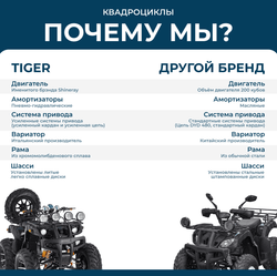 Квадроцикл TIGER Mini 49 Sport (2024)