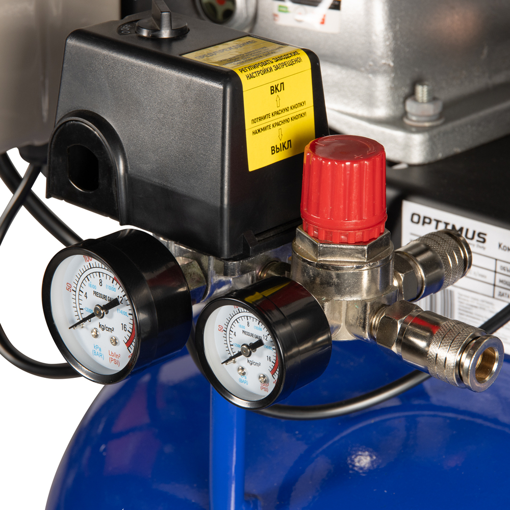 OPT-301558A Компрессор поршневой, вертикальный, 580 л/мин, 3 КВт, 380 В, ресивер 150 л