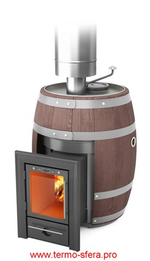 Печь для бани Скоропарка Баррель 2012 Inox ТМФ