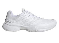 Мужские кроссовки теннисные Adidas GameCourt 3 Synthethic Leather M - cloud white/ cloud white/core black