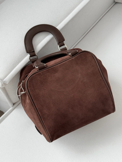 Сумка из натуральной замши