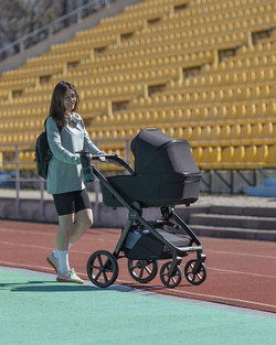 Коляска 2 в 1 Carrello Omega Plus CRL-6540/1 Cosmo Black