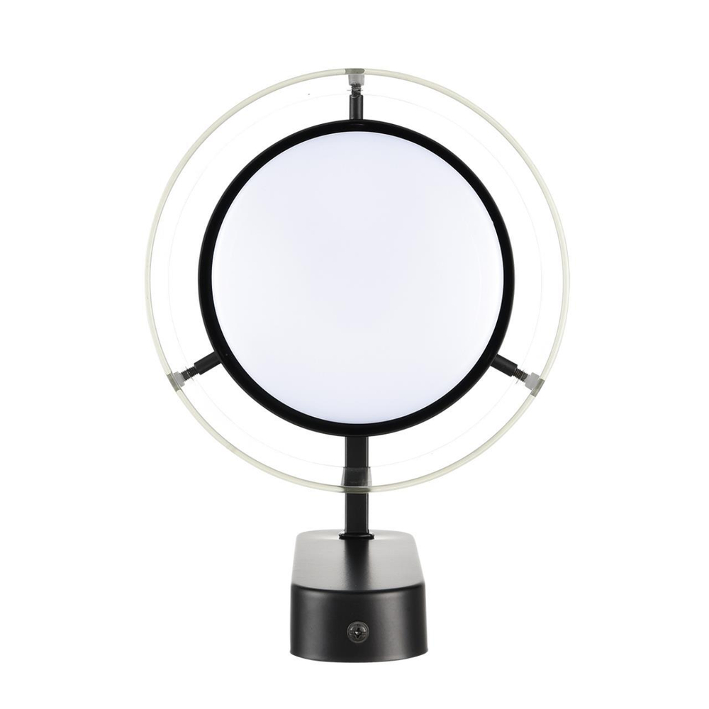 8232/1WY COMFI LN25 193 черный/прозрачный, металл/стекло Бра LED GX70 1*10W 220V NATALINA