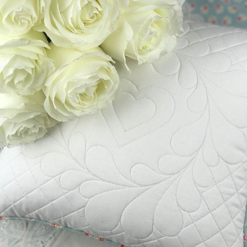 Шаблон для стежки  и аппликации "Перышки" (арт. T43)