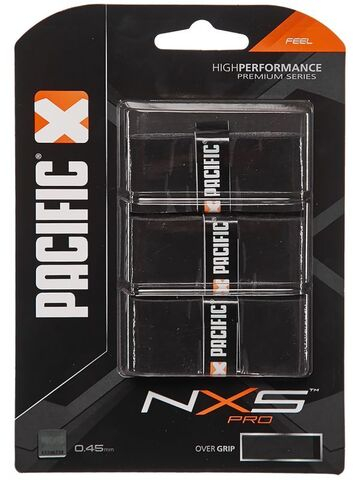 Намотки теннисные Pacific NXS Pro black 3P