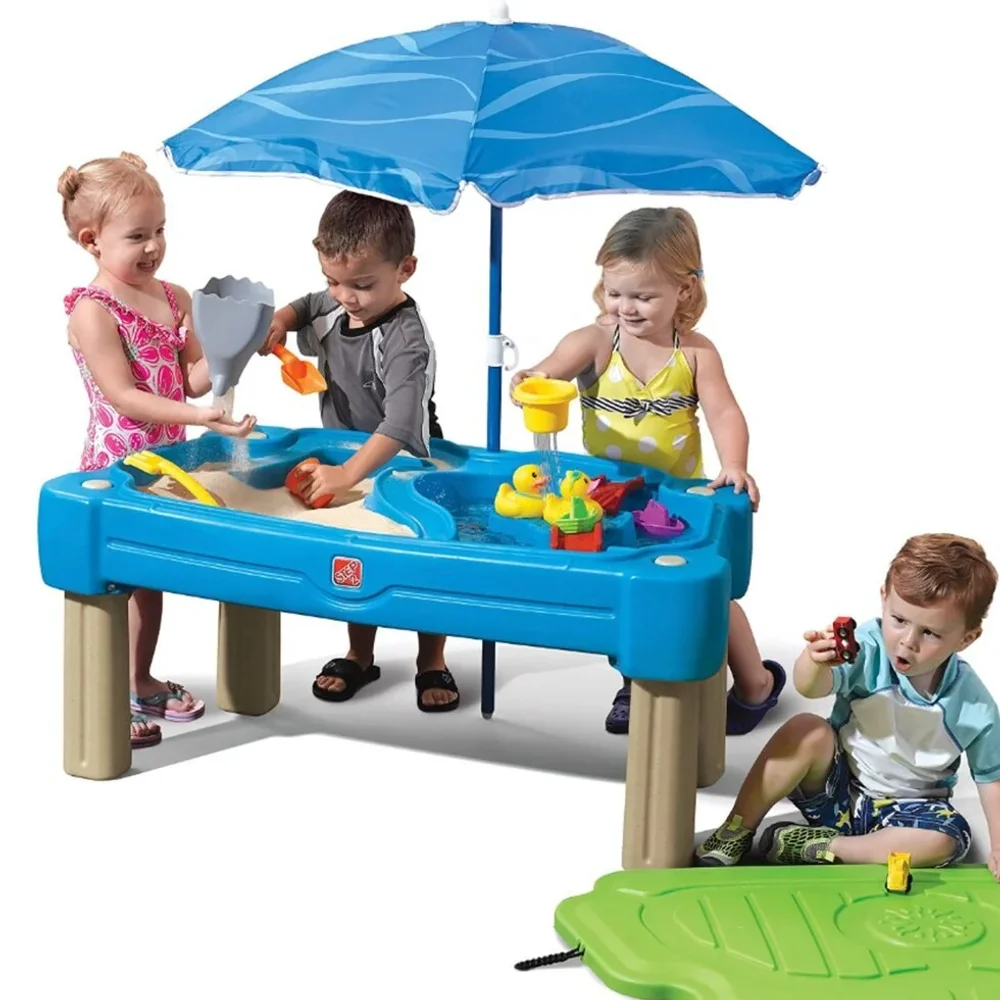 Step 2-"Столик для игр с песком и водой (синий)