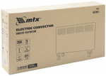 Конвектор электрический MTX КМ-2000.2, 2000 Вт, X-образный нагреватель, колеса, термостат, 98126