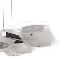 Citilux Сантона CL210165 Люстра на штанге Венге Хром