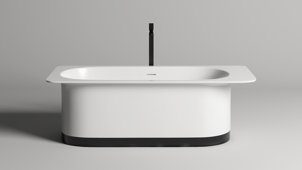 Ванна NINFEA 180x82 матовая покраска RAL полностью