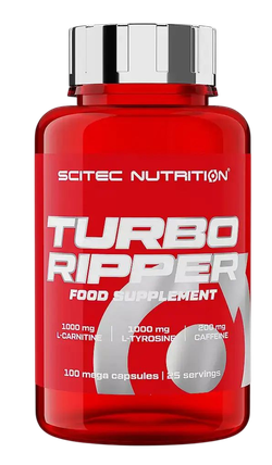 Scitec Nutrition Turbo Ripper 100 caps , Жиросжигатель