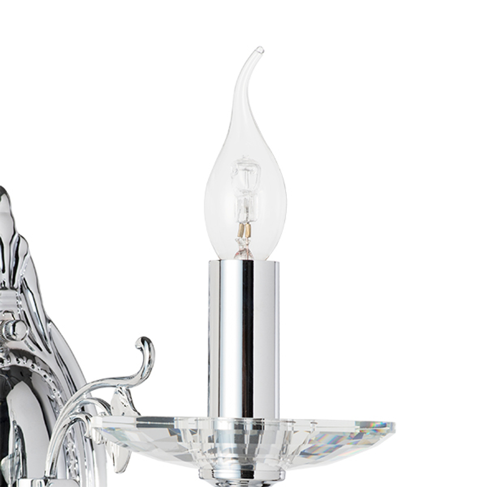 694614 Бра STREGARO 1х60W E14 ХРОМ