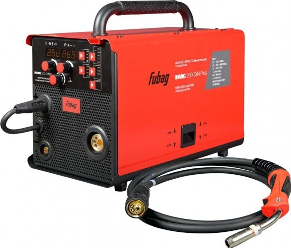 Сварочный полуавтомат FUBAG INMIG 200 SYN PLUS (31434) + горелка FB 250 3 м (38443) 31434.1