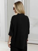 Блузка женская Асель-2 Виотекс ЧЁРНЫЙ