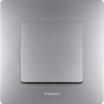 Рамка 1 пост алюминий ETIKA Legrand