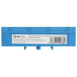 Шина ЭРА NO-224-101 N ноль в изолированном корпусе на DIN-рейку ШНИ-6х9-14-Д синий