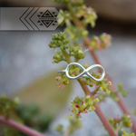 Кольцо БЕСКОНЕЧНОСТЬ серебряное