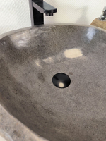 Раковина из речного камня RS-65996 48х46х15 из натурального камня