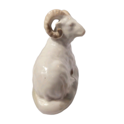 Фарфоровая статуэтка "Баран", ГФЗ, СССР, 1940-1959 гг.