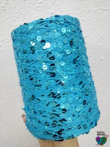 Василек, пайетки в цвет глянцевые , арт. 8036 КОРОЛЕВСКИЕ ПАЙЕТКИ (КОПИЯ LUSTROSA)