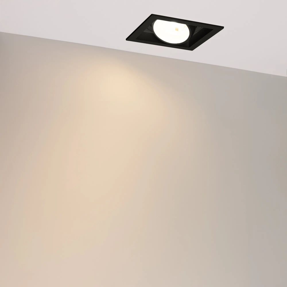 Светильник MS-VORTEX-BUILT-S140x140-30W Warm3000 (BK-BK, 50 deg, 230V) (Arlight, IP20 Металл, 5 лет) 057956