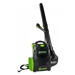 Greenworks GC82BPBK5 82V 82В воздуходув аккумуляторный (1 x 5 Ач, ЗУ) 62.5 м/с 2402507UB