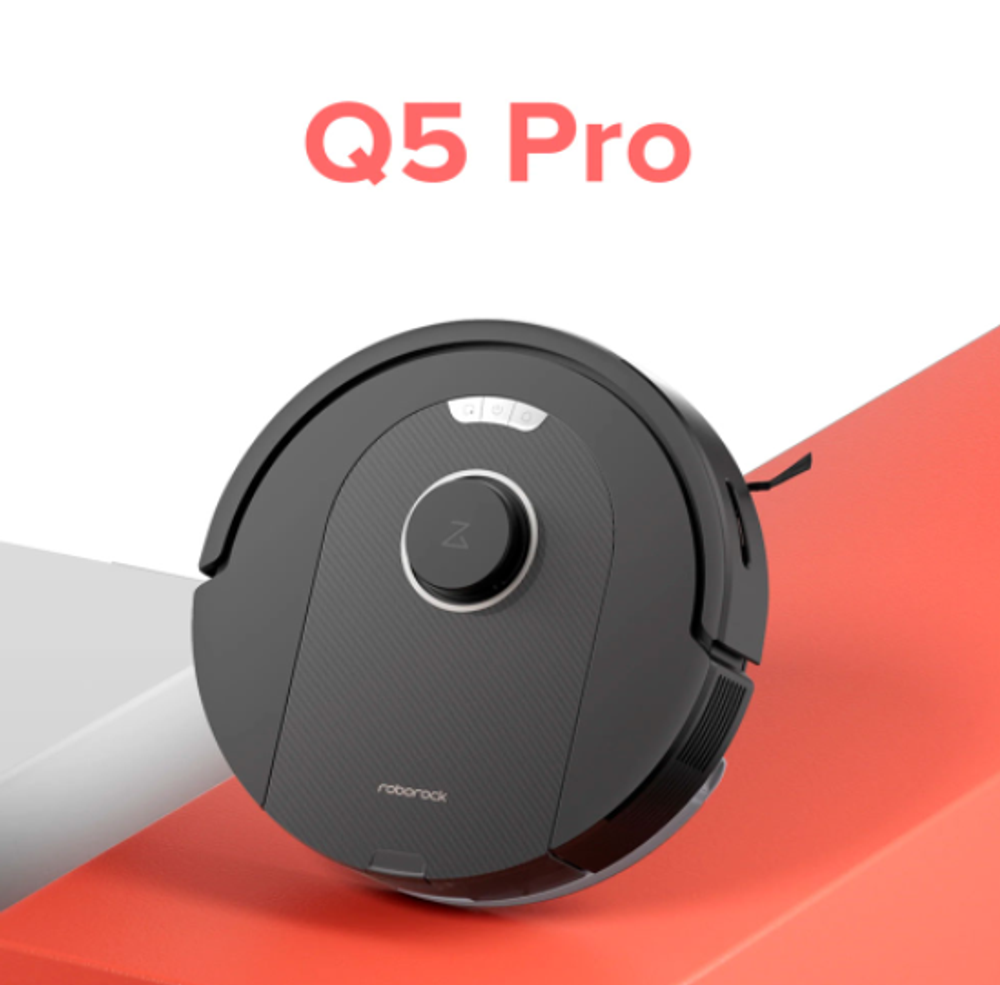 Робот-пылесос Roborock Q5 Pro (RU) черный