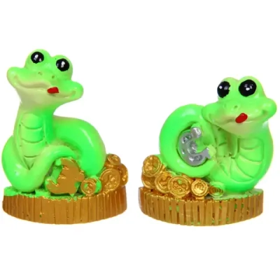 Магнит «Денежная змея» 4*5 см, микс