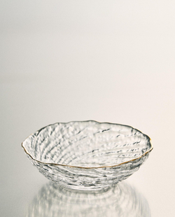 Zara Home миска из стекла, цвет золотой, 13 см