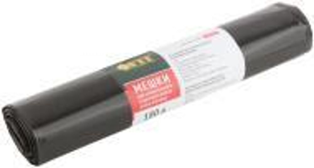 Мешки для строительного мусора, ПВД особопрочные, 180 л, 900х1200, 70мкм, 5шт