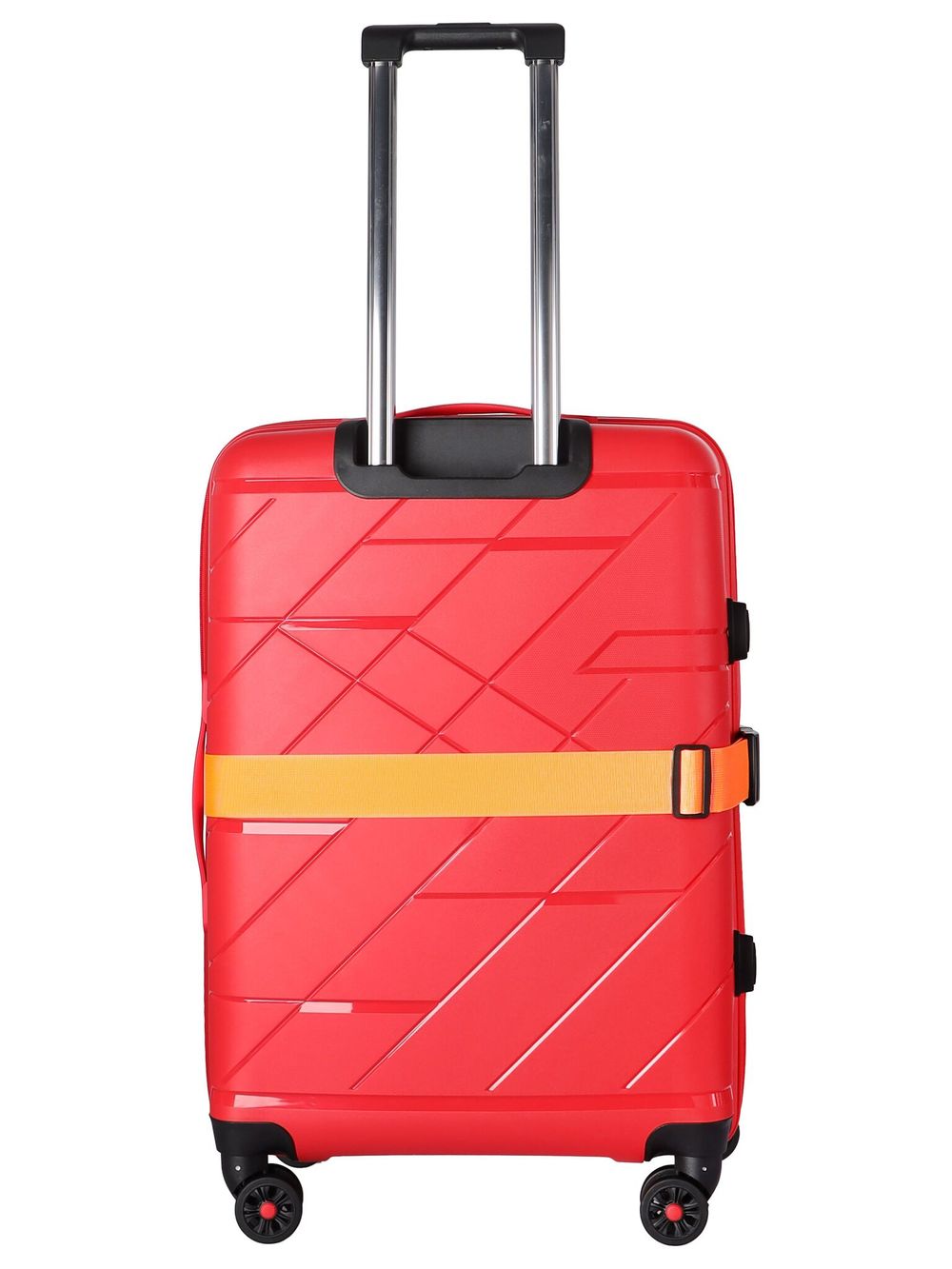 Чемодан 463 / С ремнем / Полипропилен