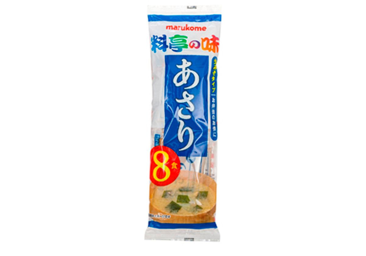 Мисо-суп Marukome Kabushiki с молюсками асари, 152г
