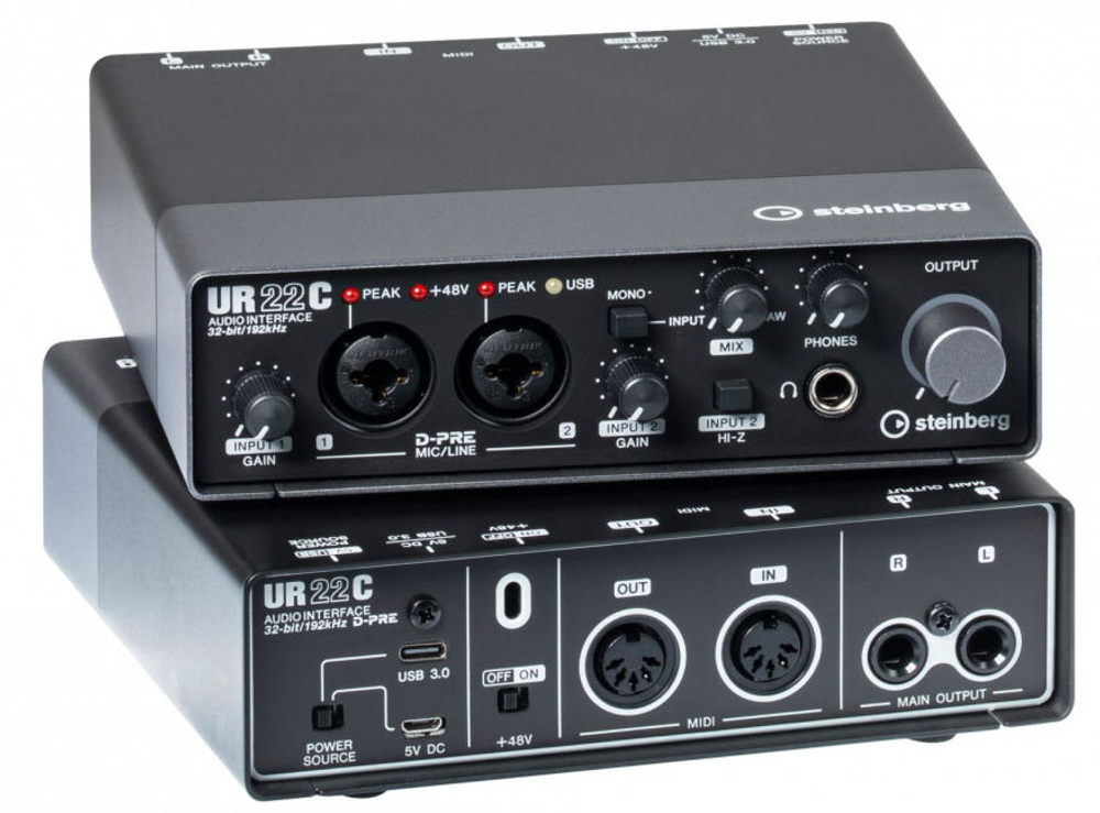 USB аудио интерфейс STEINBERG UR22C