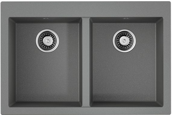 Кухонная мойка OMOIKIRI Bosen 80-2-GR(арт.4993569)