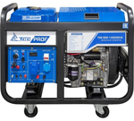 Генератор дизельный с воздушным охлаждением ТСС SDG14000EHA открытая 100139