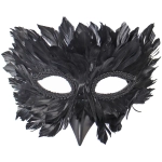 Маска карнавальная «Темная ночь», черный