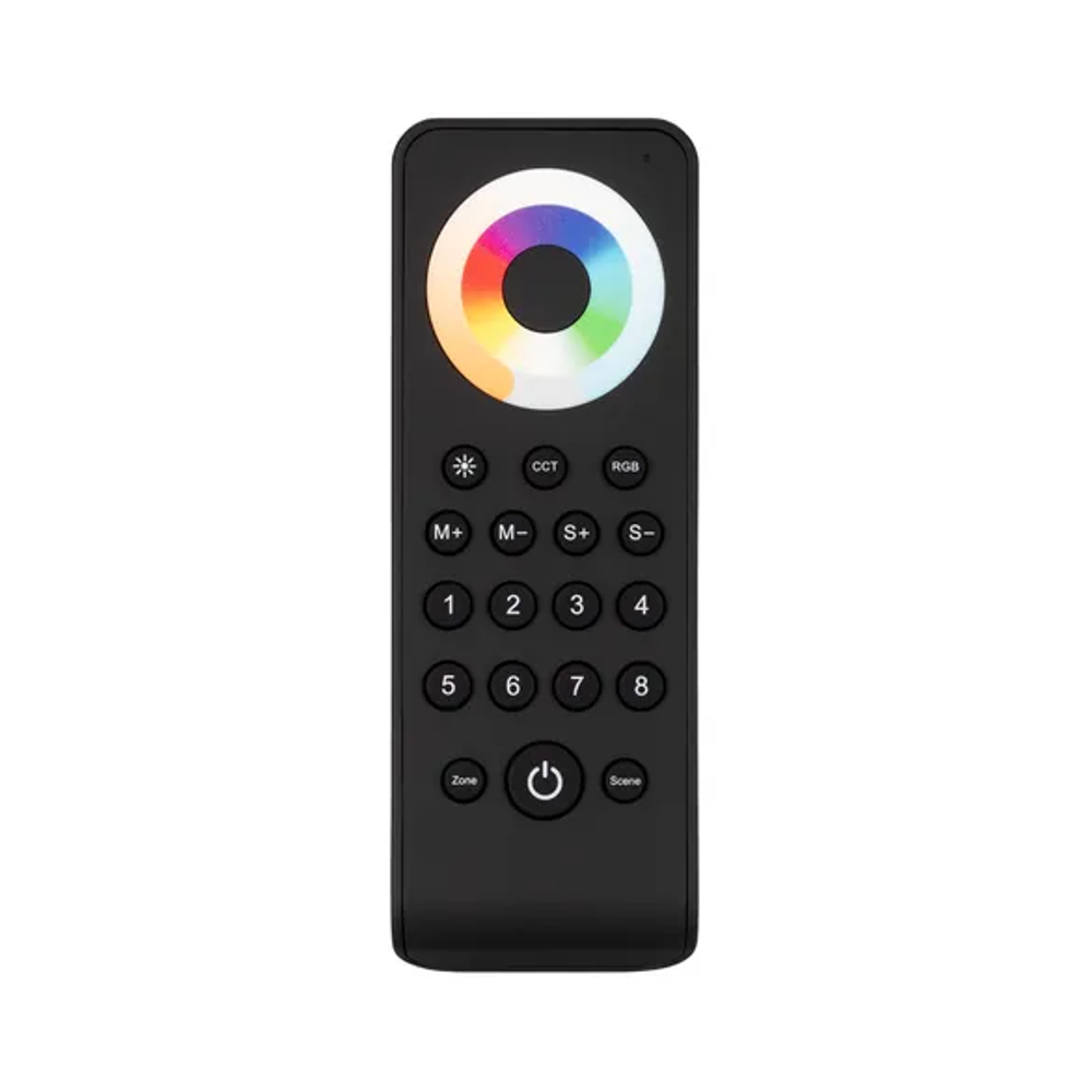 INTELLIGENT ARLIGHT Пульт SMART-801-52-8G-8SC-MULTI Black (3V, 2.4G) (IARL, IP20 Пластик, 5 лет) 037336