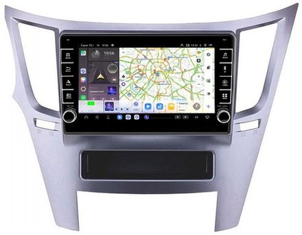 Магнитола для Subaru Legacy, Outback 2009-2015 - Carmedia OL-9514 (кнопки и крутилки) Android 13, TS20, 6+128Гб, CarPlay, 4G SIM-слот