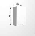 Лофт Штукатурка белая П 400