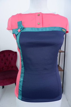 Блузка cliche комбинированная 42-44 размер