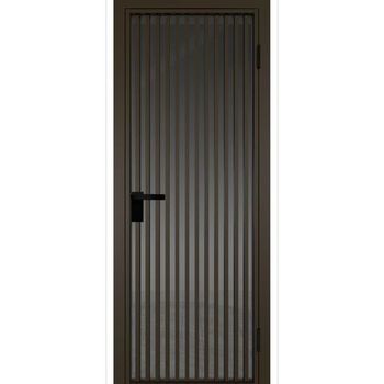 Межкомнатная дверь алюминиевая Profil Doors 11AG деорэ остеклённая