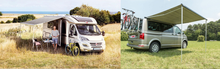 Маркиза MobileComfort M350WG 3.5 м настенная механическая, корпус белый, полотно светло-серое