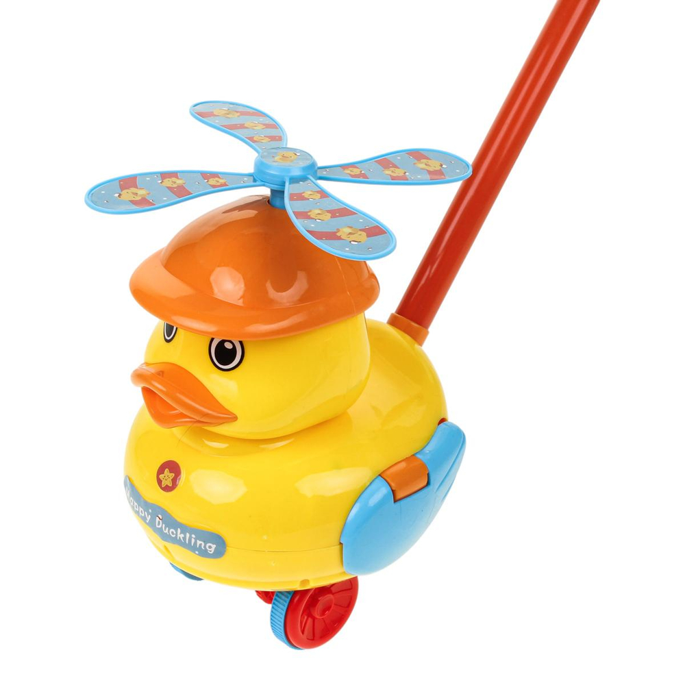 Каталка на палке Утенок, пакет 698-1