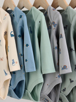 Боди с длинным рукавом для малышей Next N27-269, 7 шт., Молочный, Серый, Синий